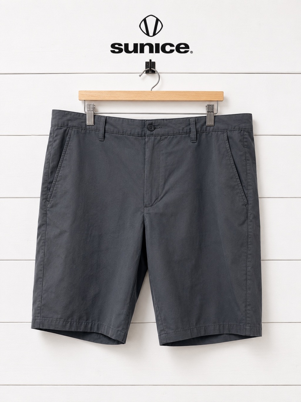 SUNICE Black Golf Shorts Size 38 Men’s Stretch Performance